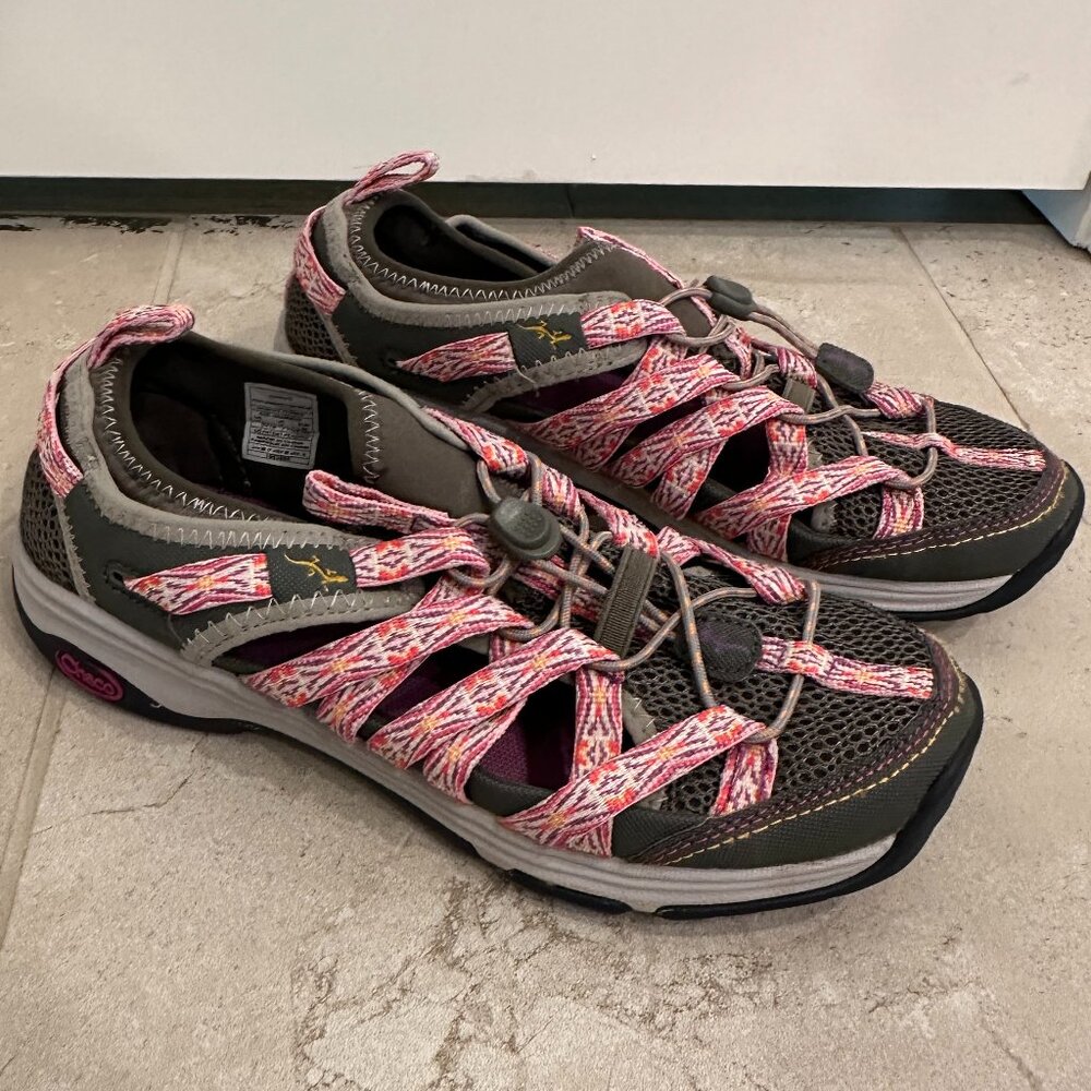 Chaco Water Hiking Shoes Women’s Size 7 | Sport Sandal Sneaker | Trail / River